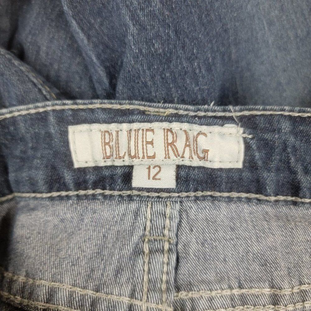 𝅺BLUE Rag Dark Wash Straight Leg - Picture 11 of 11